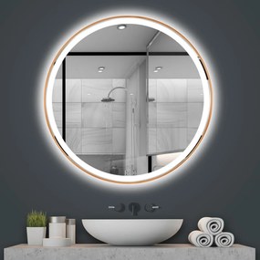 Oglindă LED 100cm MMJ BRUSH COPPER