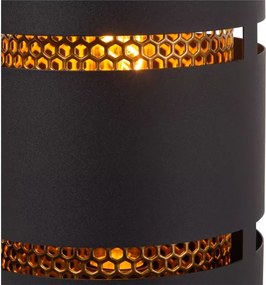 Lampă de masă Lucide 21533/01/30 ROSAS 1xE27/40W/230V negru