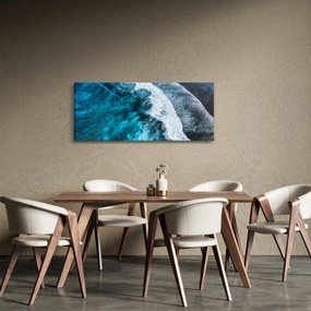 Tablou - Valuri pe mare (120x50 cm)