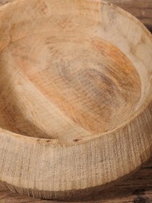 Bol din lemn de mango, 17 cm, Rustic