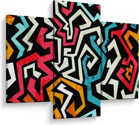 Tablouabstracție grafică (90x60 cm)