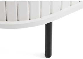 Comodă TV albă 120x56x40 cm Nola – Unique Furniture