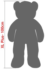 Deuba Ursuleț XL 100 cm - alb