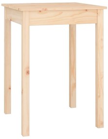 Masa de sufragerie, 55x55x75 cm, lemn masiv de pin