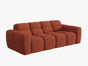 Canapea Lisa 3 locuri stofa L216 cm