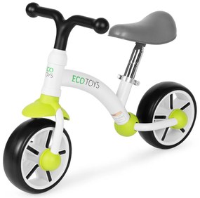 Jogging biciclete cu roți EVA scaun reglabil verde