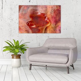 Tablou - Profilul feței feminine (90x60 cm)