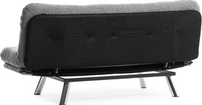 Set canapea extensibila 3 locuri si 1 fotoliu extensibila ,living, 180x110 cm – stofa, gri – Merburn