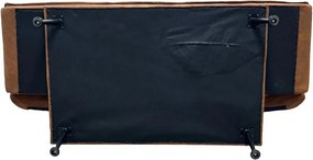 Canapea extensibila, Microfibra Maro JAZZ 195cm