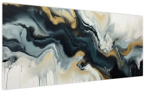 Tablou - Desen marmorat (120x50 cm)