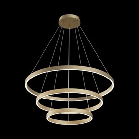 Lustra suspendata LED design tehnic Rim alama MYMOD058PL-L100BS4K