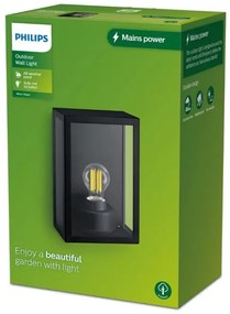 Aplică de exterior Philips ALZOR 1xE27/25W/230V IP44