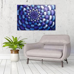 Tablou cu structura balonului zburător (90x60 cm)