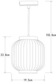 Lustră pe cablu GOSSE 1xE27/40W/230V Lucide 13435/01/31