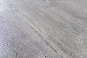 Masa rotunda design industrial vintage Scorpion 120cm Mango, gri