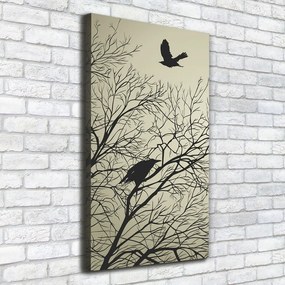 Print pe canvas Ciorile de pe copac