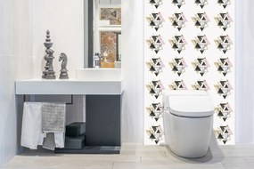 Panou decorativ perete Panou podea triunghiului geometric