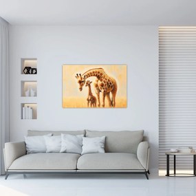 Tablou - Girafe (90x60 cm)