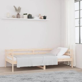 814674 vidaXL Pat de zi, 80x200 cm, lemn masiv de pin