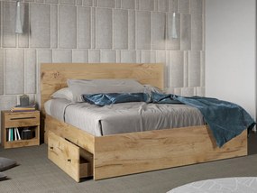 Set mobila dormitor 4 piese Stejar Levi C06