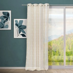 Perdea bej 140x260 cm Relief Arch – Casa Selección