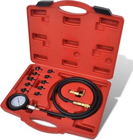 vidaXL Set de verificare a presiunii uleiului de motor