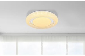 Plafonieră LED dimabilă Globo 483111-28SH RADA LED/28W/230V + telecomandă