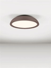 Lustra LED aplicata stil modern FELICIA maro 45cm