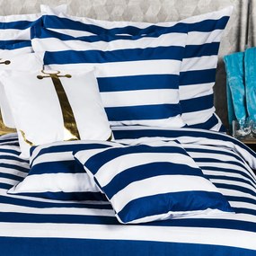Lenjerie de pat din bumbac 4Home Navy, 140 x 200cm, 70 x 90 cm, 140 x 200 cm, 70 x 90 cm