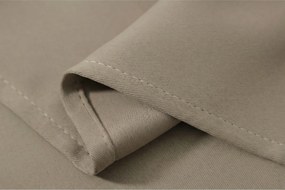 Perdea bej OXFORD 140x250 cm Agatat: Inele metalice