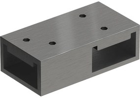 Mexen conector T pentru suporturi perete, gri mat periat - 800-09-66