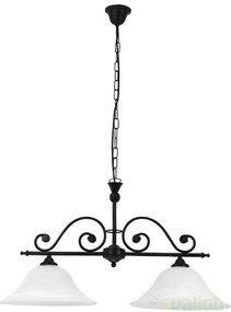 Candelabru 2 brate, L-72cm Dorothea 7777 RX