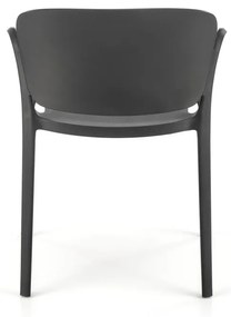 Scaun din plastic K491 negru