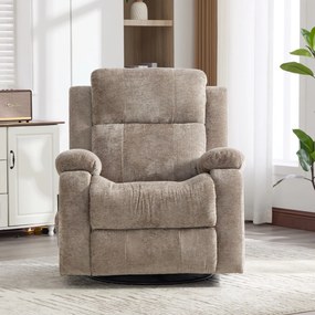 Fotoliu recliner electric dumonde cu funcție de balansare ,rotire și masaj în 8 puncte Arvo