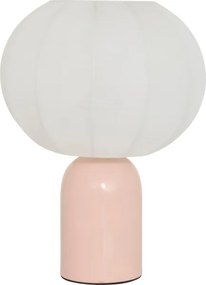 Atmosphera - Lampă de masă TOBIE 1xE27/60W/230V roz