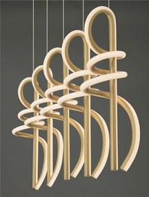 Lustra cu 4 pendule LED SOLINE