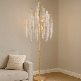 Lampadar Decorativ Tip Copac, 6xE27, 1750 mm, Design Modern – Model 68253-6L A