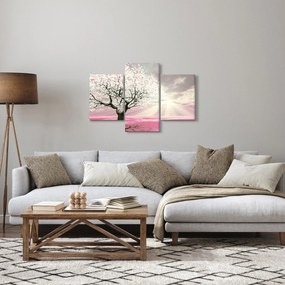 Tabloul copacului roz (90x60 cm)