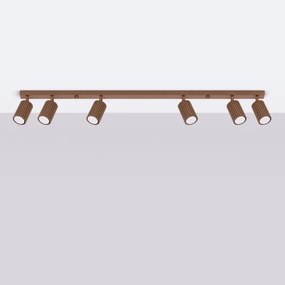 Brilagi - Spot LED CRESTO 6x GU10/10W/230V maro