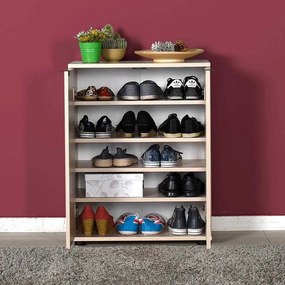 Comoda Multifunctionala Adore Dynamic, 2 usi, 5 rafturi, 60 x 78 x 34 cm