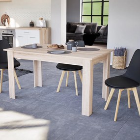 Masă de dining Yorki Standard 140x80 cm stejar sonoma