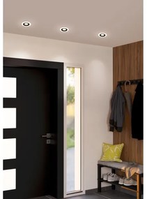 SET 3x corp de iluminat LED încastrat Eglo 900915 CALONGE 3xLED/4,8W/230V negru