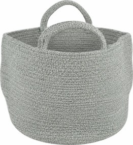 Cos de depozitare cu manere COTTON HAVEN 35x35 cm - mai multe culori Culoare: Růžovohnědá