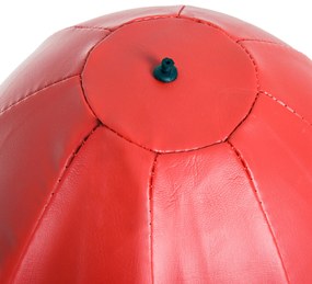 HOMCOM Sac de Box de Podea cu Înălțime Reglabilă, Mănuși de Box și Bază Umplută, 43x43x126-144 cm, Roșu | Aosom Romania