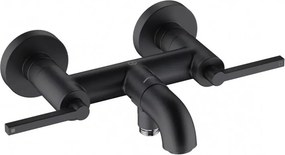 Baterie cada - dus Kludi Nova Fonte Puristic negru mat