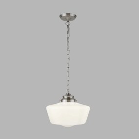 Pendul design clasic IP44 School House argintiu satin 8071-1SS SRT