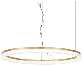 Lustră LED pe cablu Ideal Lux CROWN LED/42W/230V 3000K d. 80 cm CRI 90 alamă