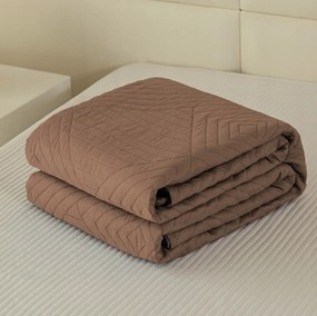 Cuvertura de pat CALDERA, bej inchis Dimensiune: 200 x 220 cm