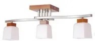 Plafoniera rustica 3 becuri E14 DANA LM 3.34 - 10434 Lamkur