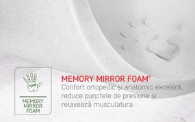 Saltea endurance pocket memory 7 zone de confort, 140x190 cm